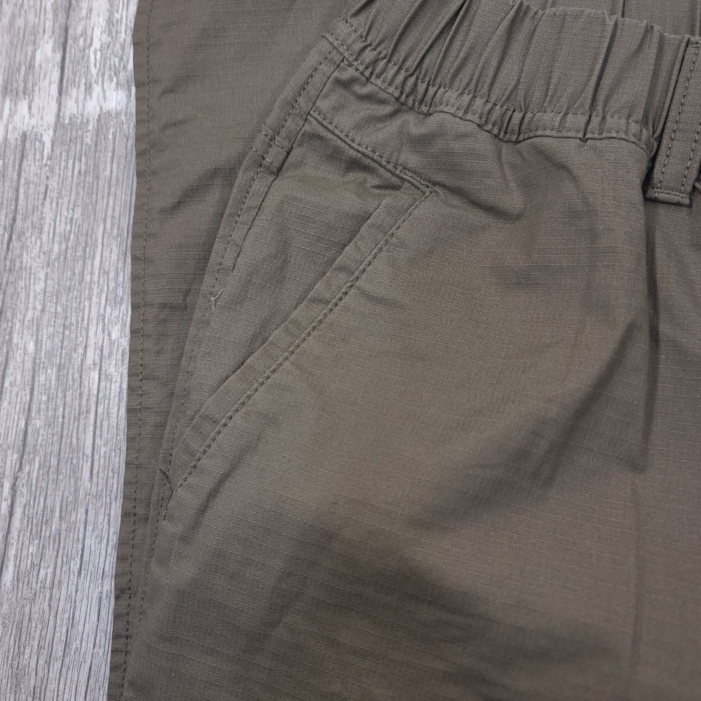 Prana Hiking Pants Womens 8 Brown Double Peak Ripstop Outdoor Cargo Trousers - Picture 4 of 9